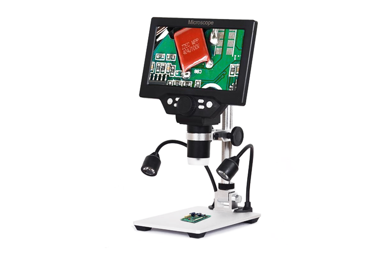 China New 7-inch HD digital microscope industrial maintenance